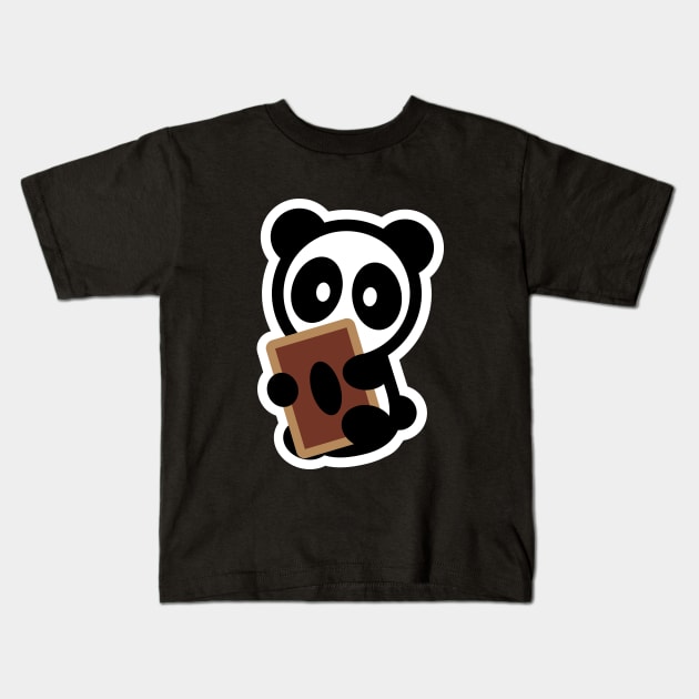 Yugi Panda Kids T-Shirt by Bambu